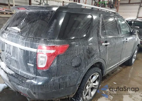 2013 Ford Explorer Limited from USA, damaged, VIN 1FM5K8F84DGA93836